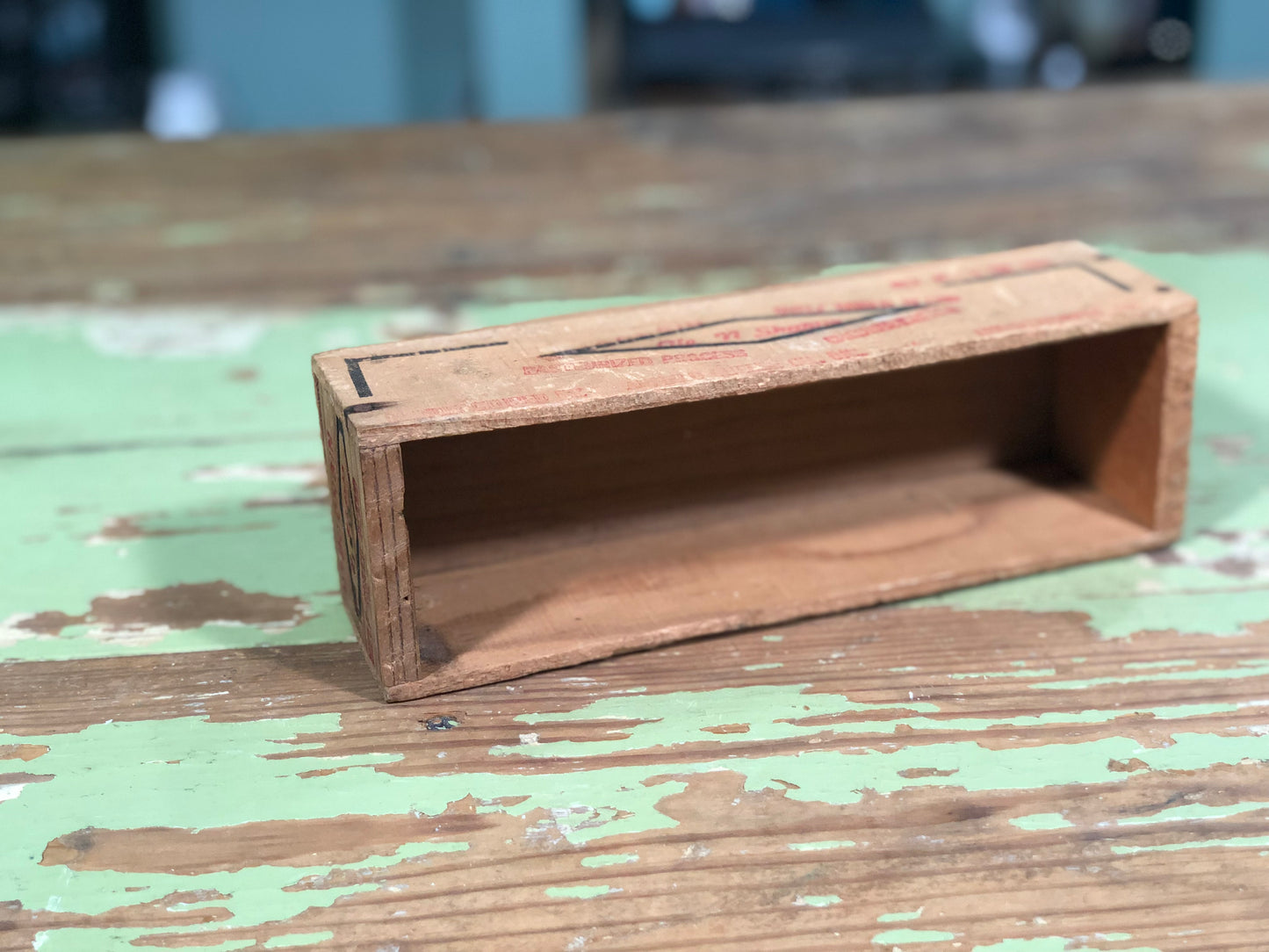 Vintage Cheese Box Lid