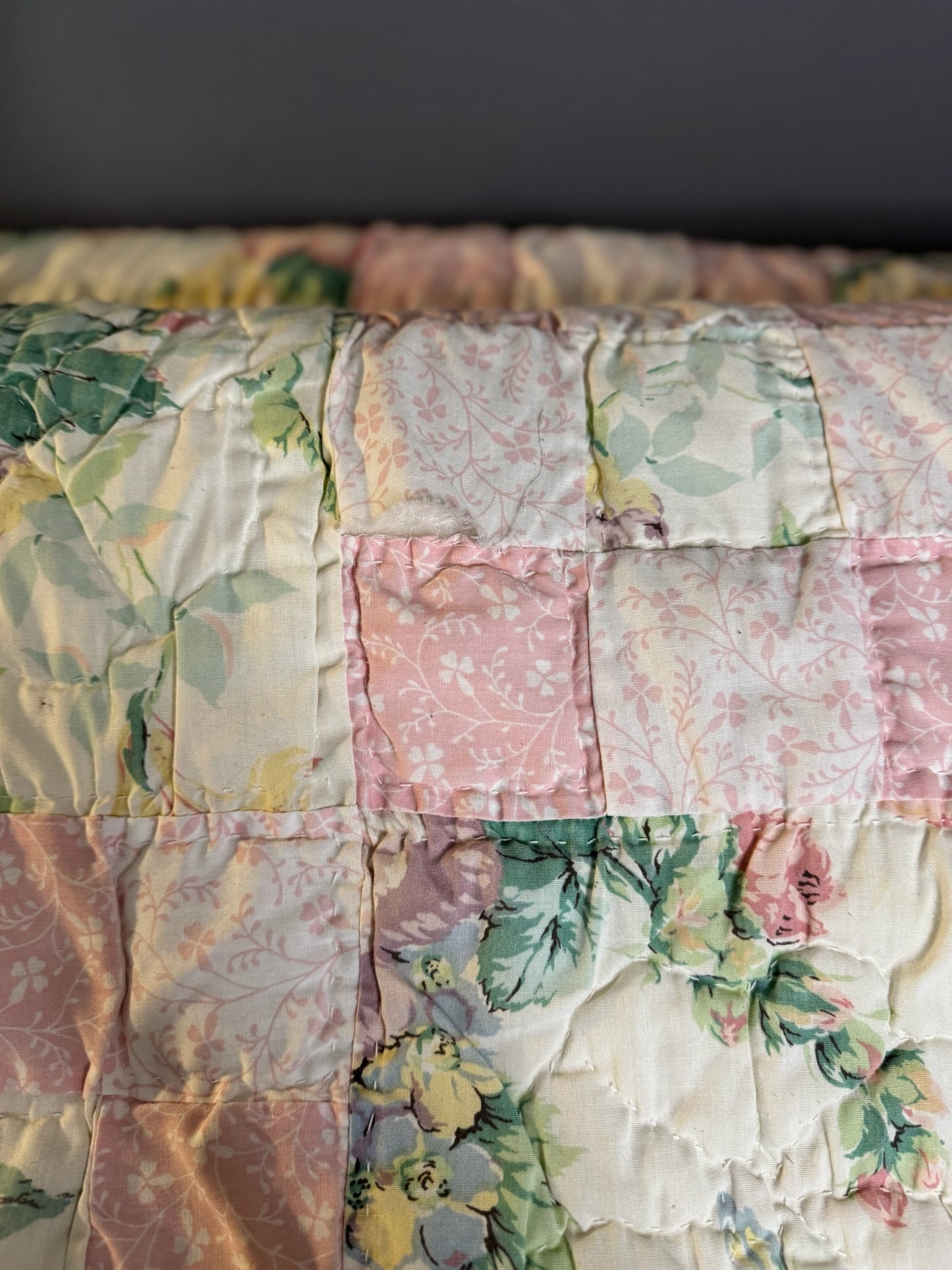 Vintage Laura Ashley Patchwork Quilt