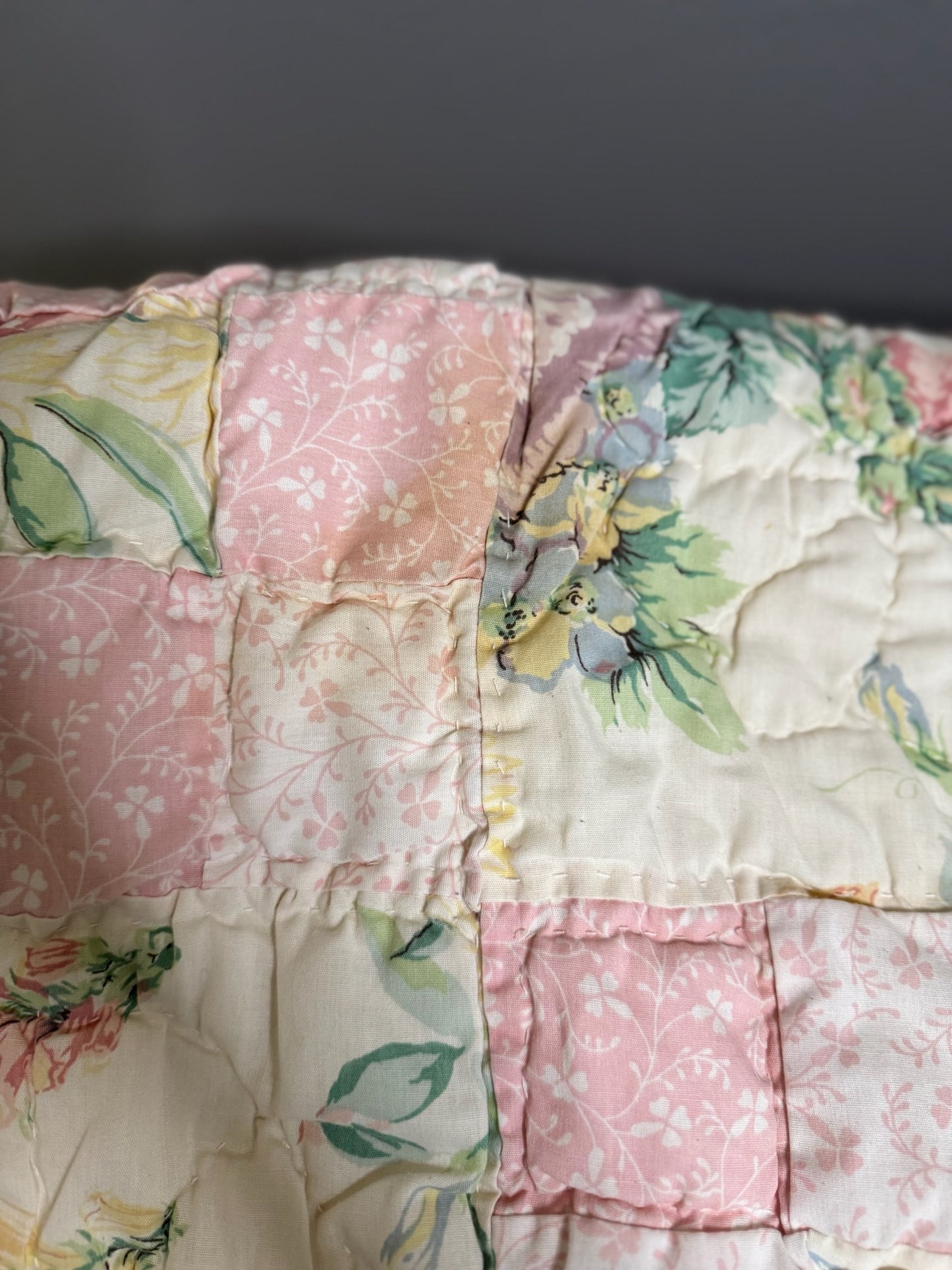 Vintage Laura Ashley Patchwork Quilt