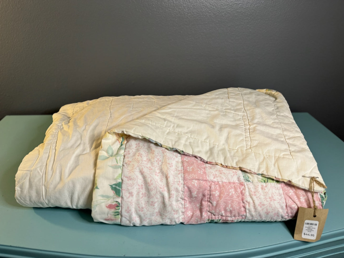 Vintage Laura Ashley Patchwork Quilt