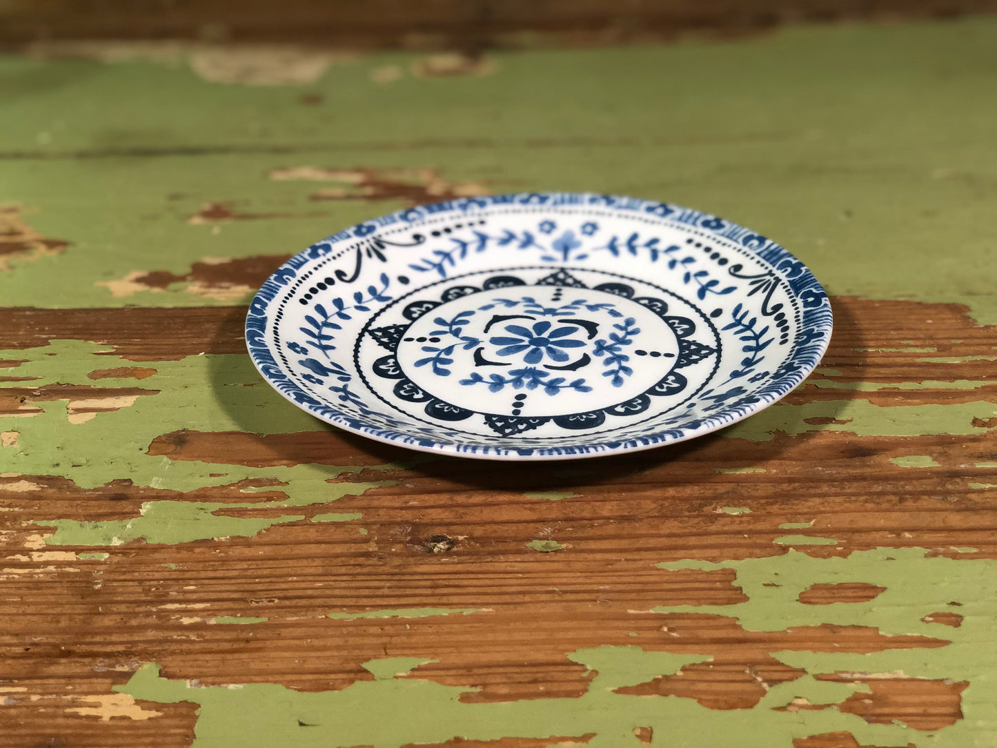 Corelle Blue and White Dessert Plate - Sold Individually