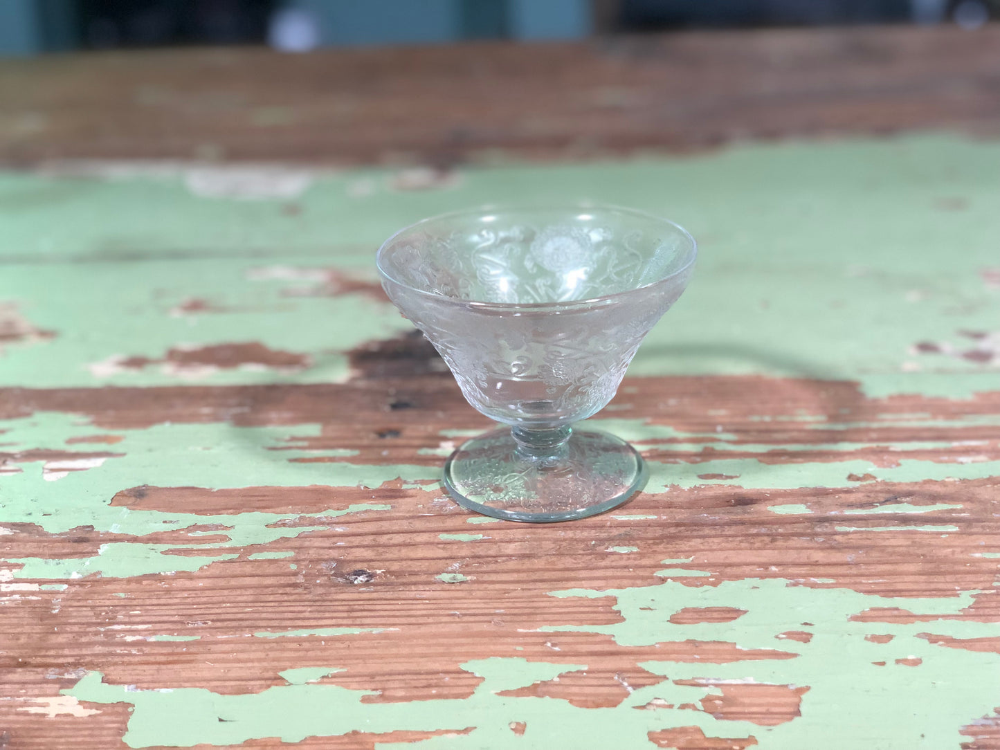 Small Clear Glass Ice Cream Dish