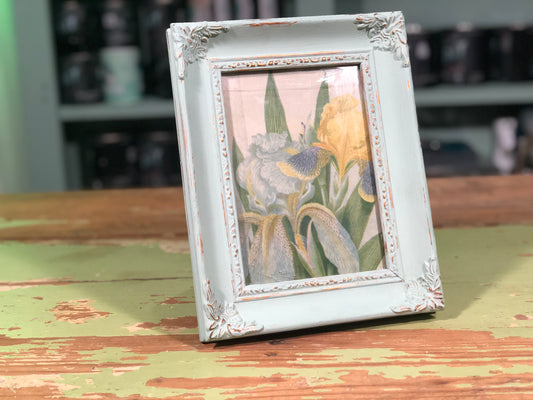 Upcycled Green Picture Frame