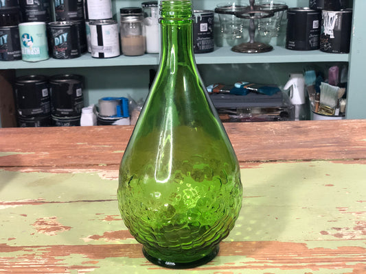 Large Green Glass Vase - Sold Individually