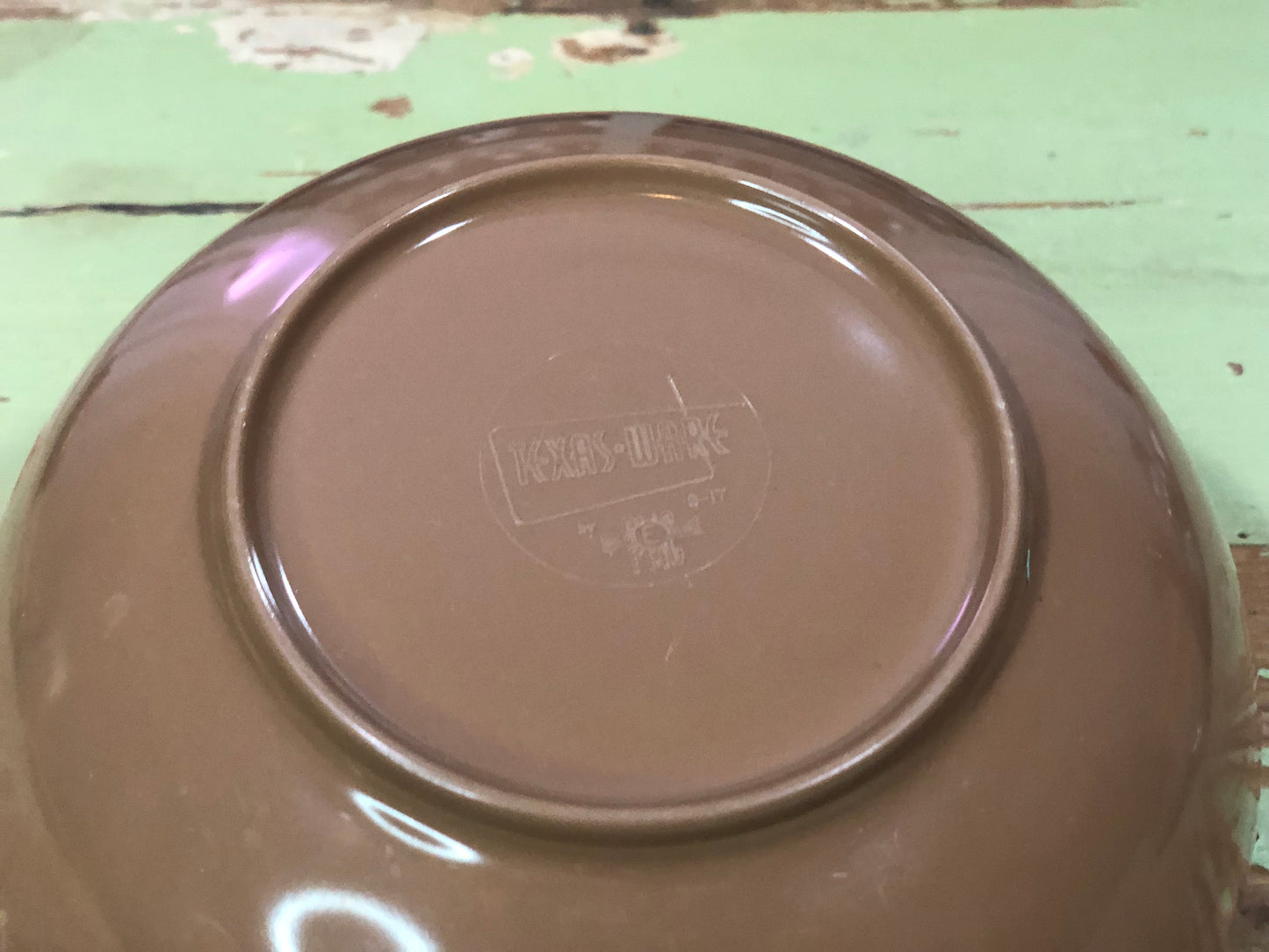 Vintage Brown Texas Ware Bowl