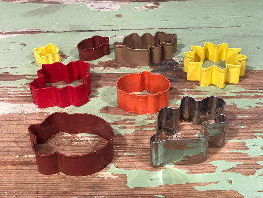 Set of Fall Cookie Cutters